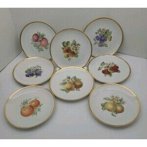 Set 8 Hutschenreuther Selb Bavaria Germany Pasco Salad Dessert Plate 8"